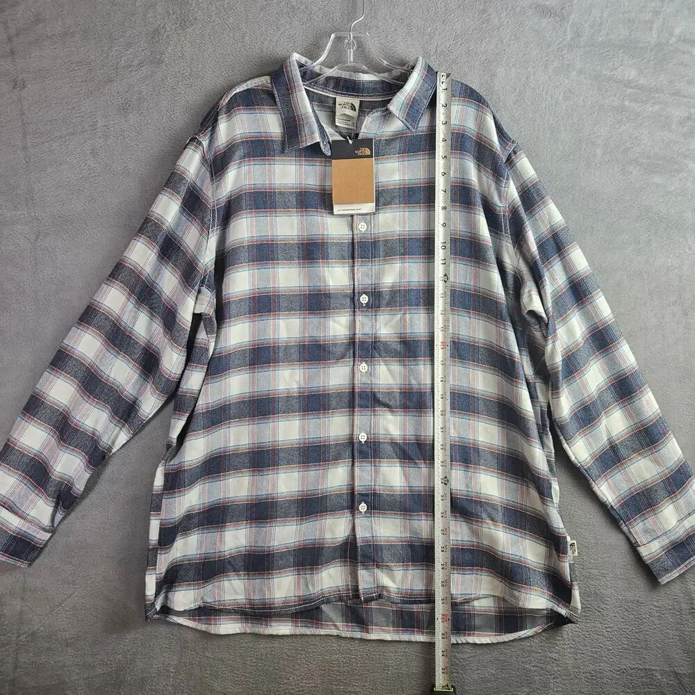 The North Face Men's Plaid Shirt Size XXL Hiking Outdoors